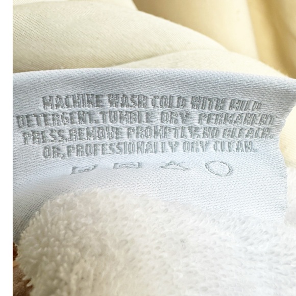 Restoration Hardware Spa Robe Luxurious Lounge Long Terry Lined Bath Robe Size L - Picture 6 of 6